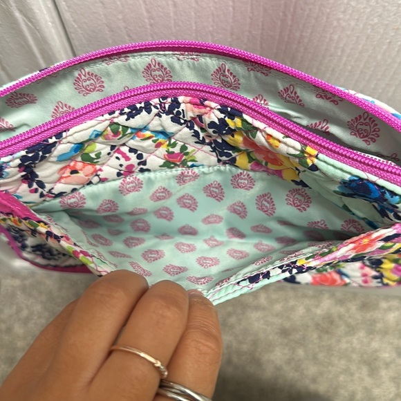 Vera Bradley Wildflower Paisley Little Crossbody Purse - Picture 5 of 7